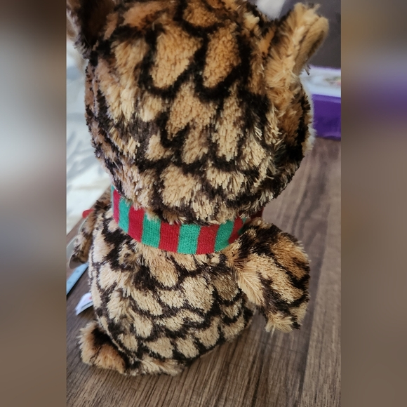 Beanie baby boos, Wise the owl with scarf. Bday sept 20 - Picture 5 of 7